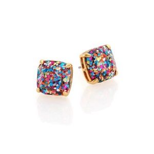 Kate Spade Multicolor Glitter Earrings